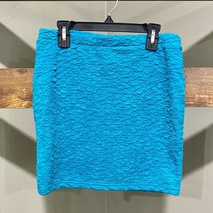 Candie’s teal miniskirt S